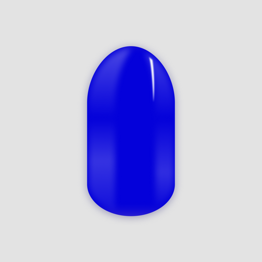 Cobalt Blue gel nagelstickers