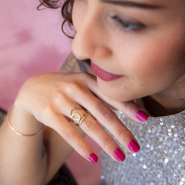 Magenta Glitter