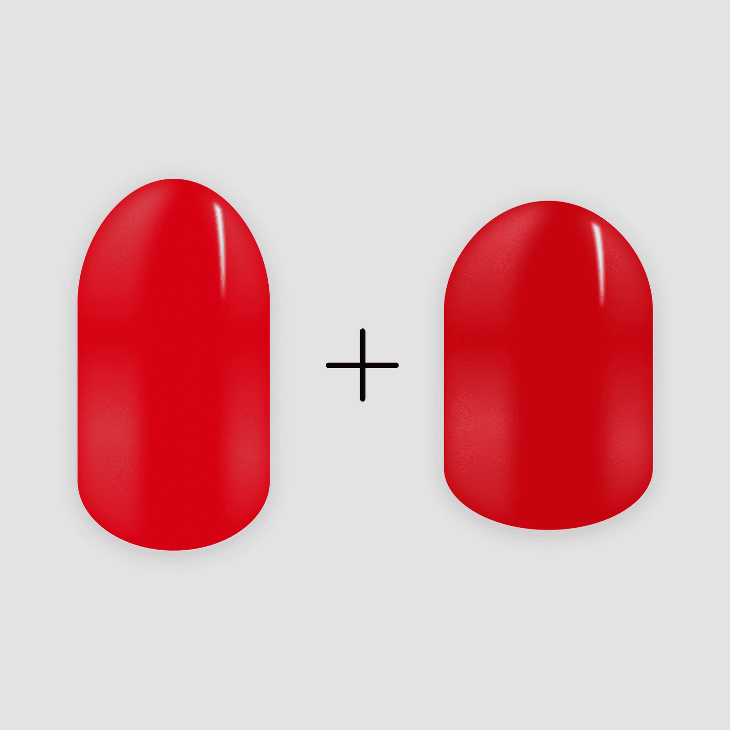 Deep Red - mani + pedi