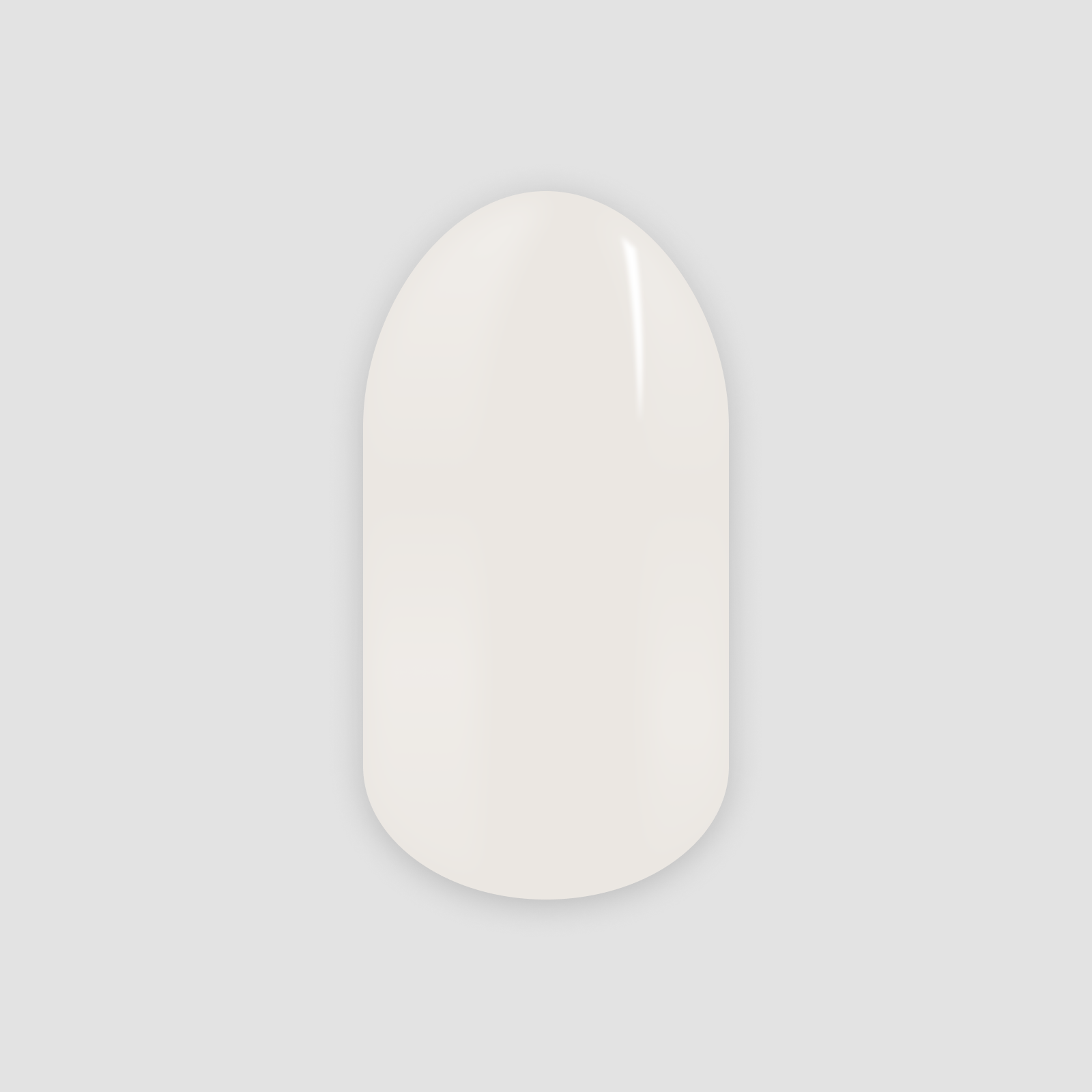 White Whose, gel nail sticker