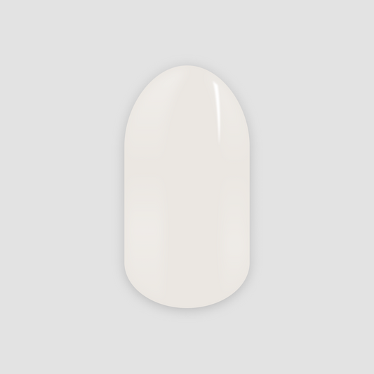 White Whose, gel nail sticker