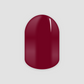 Pedicure Aubergine, gel nail sticker